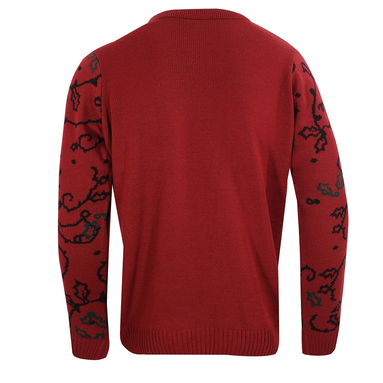 Adults Nightmare Before Christmas Jack and Sally Knitted Jumper