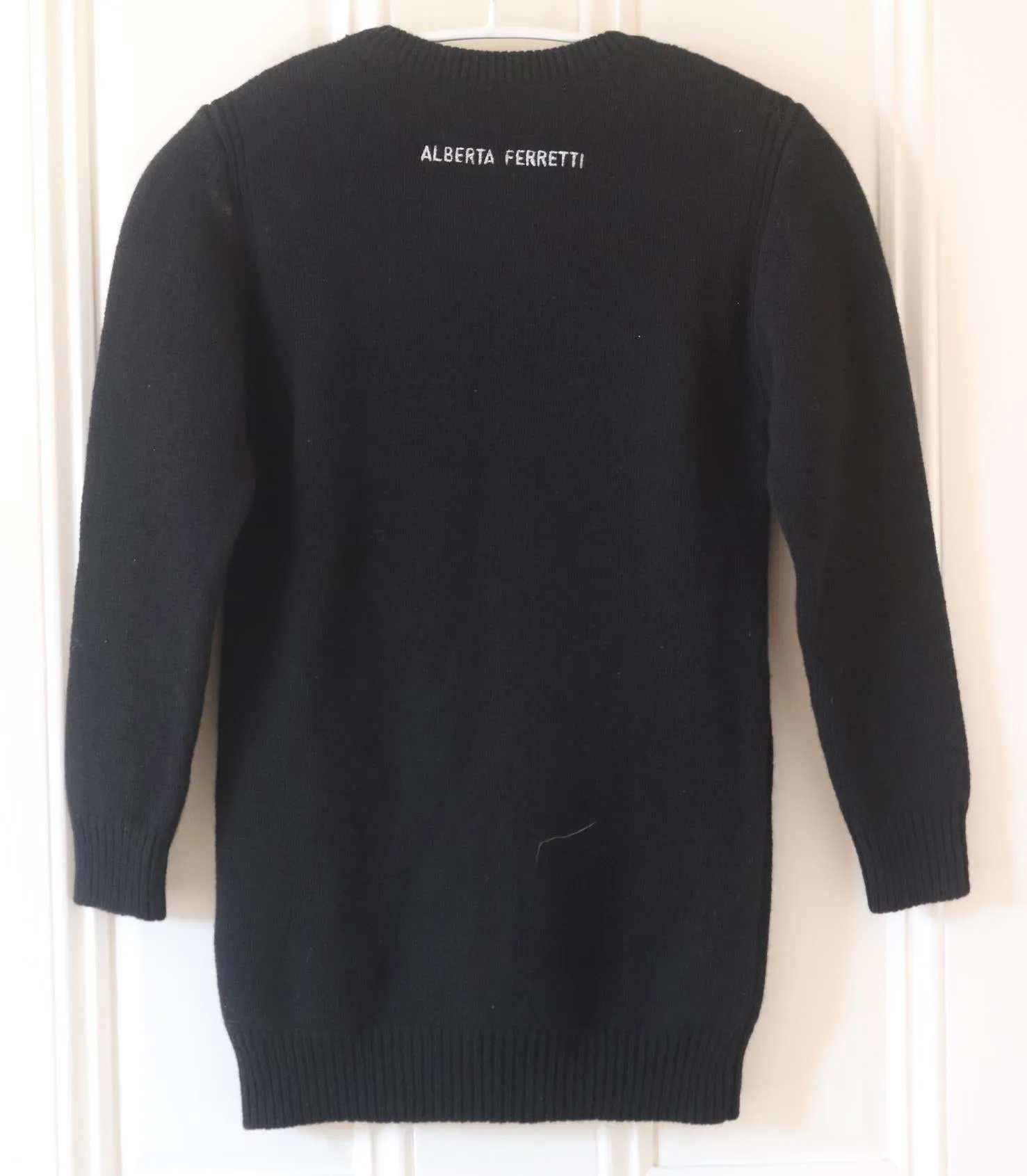 ALBERTA FERRETTI KIDS GIRLS WOOL SWEATER DRESS 6 YEARS