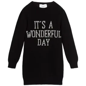 ALBERTA FERRETTI KIDS GIRLS WOOL SWEATER DRESS 6 YEARS