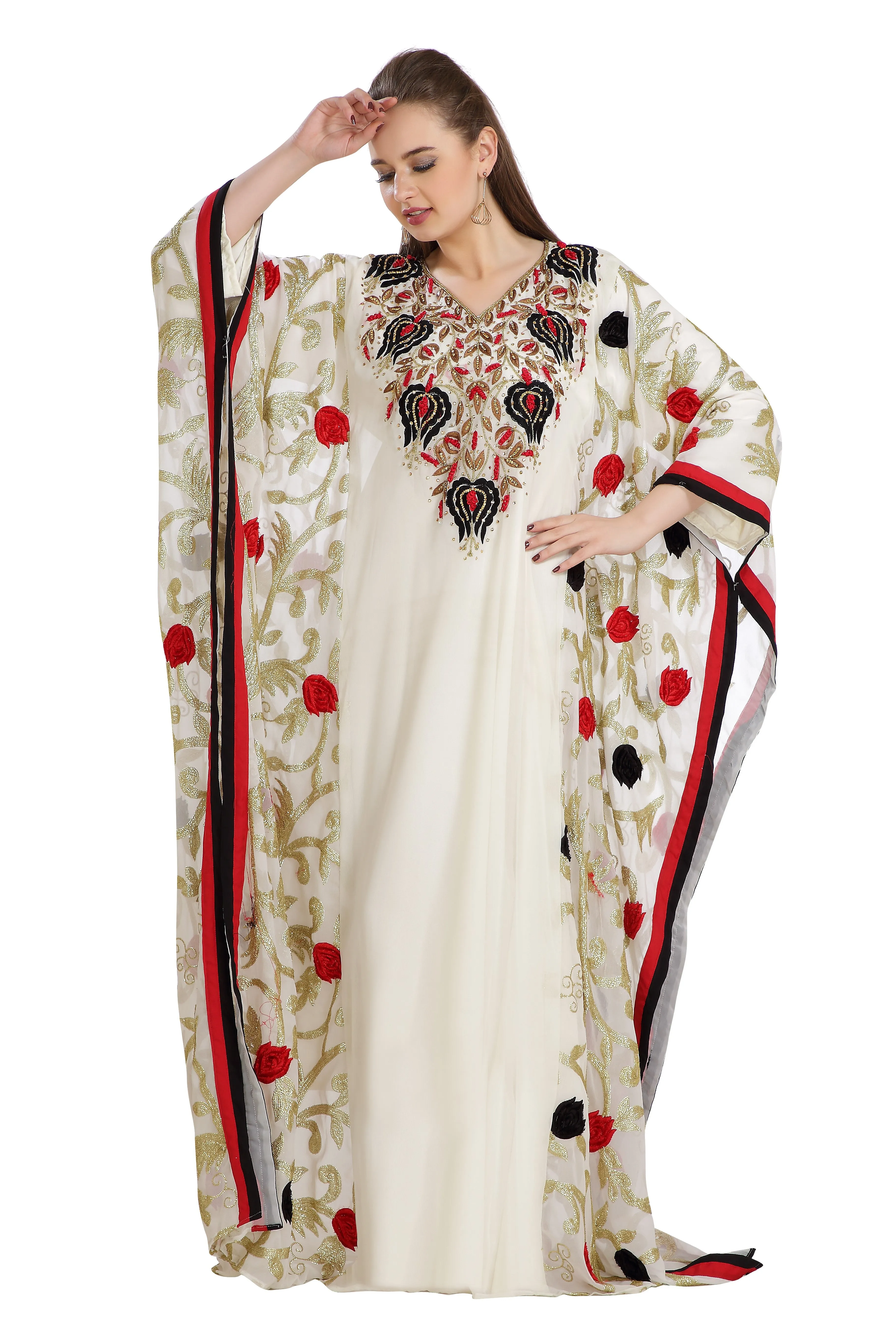 Algerian Dress Designer Jalabiya Gown