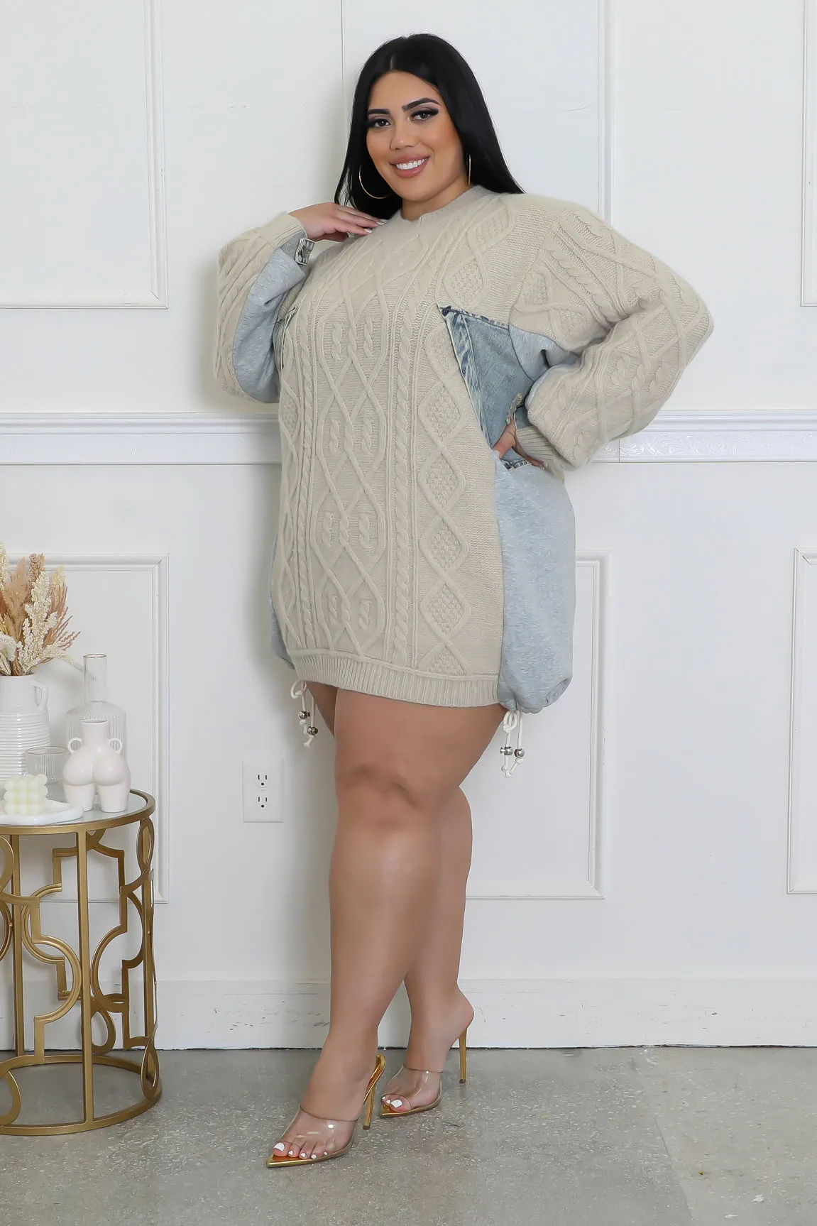 All Cozy Sweater Dress