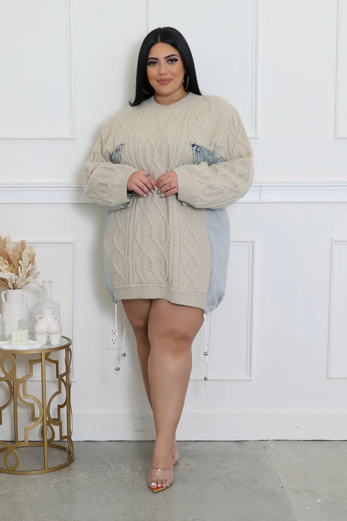 All Cozy Sweater Dress