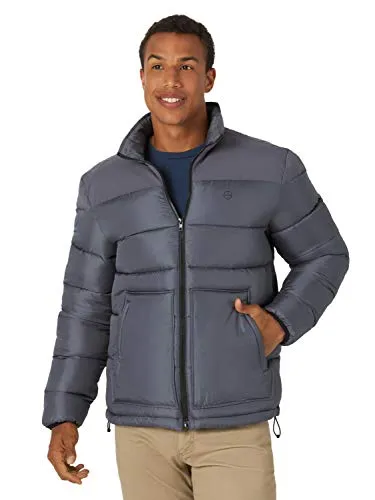 ATG by Wrangler Men's Classic Puffer Jacket, Turbulence, 2X Tall