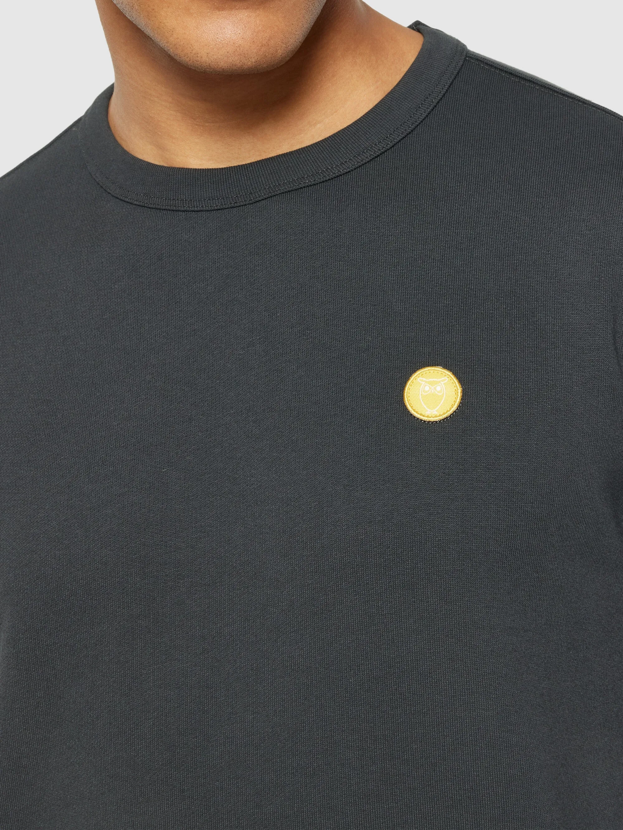 Basic badge sweat - Phantom