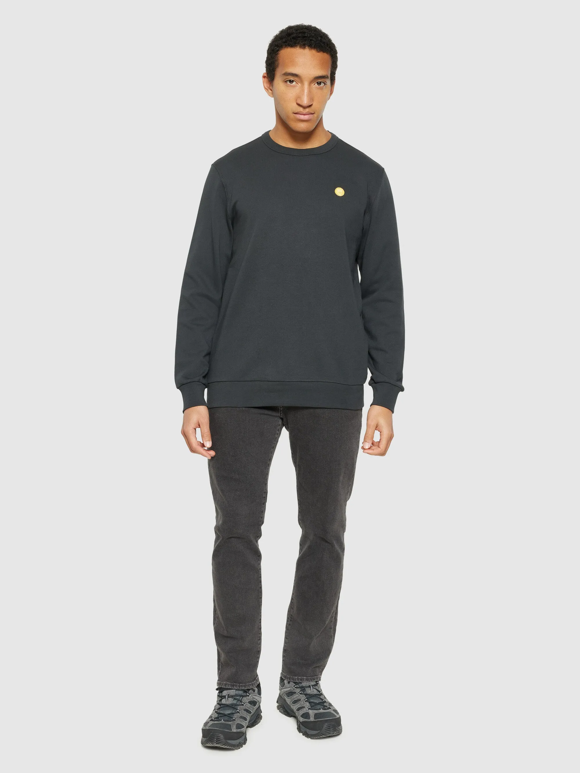Basic badge sweat - Phantom