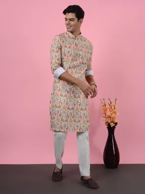Beige Kurta Pajama | TULA