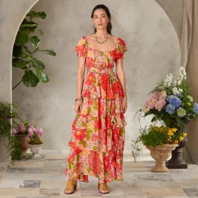 Blooming Floral Maxi Dress