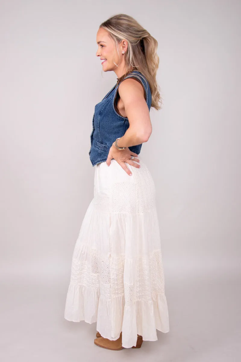 Boho Breeze Maxi Skirt - FINAL SALE