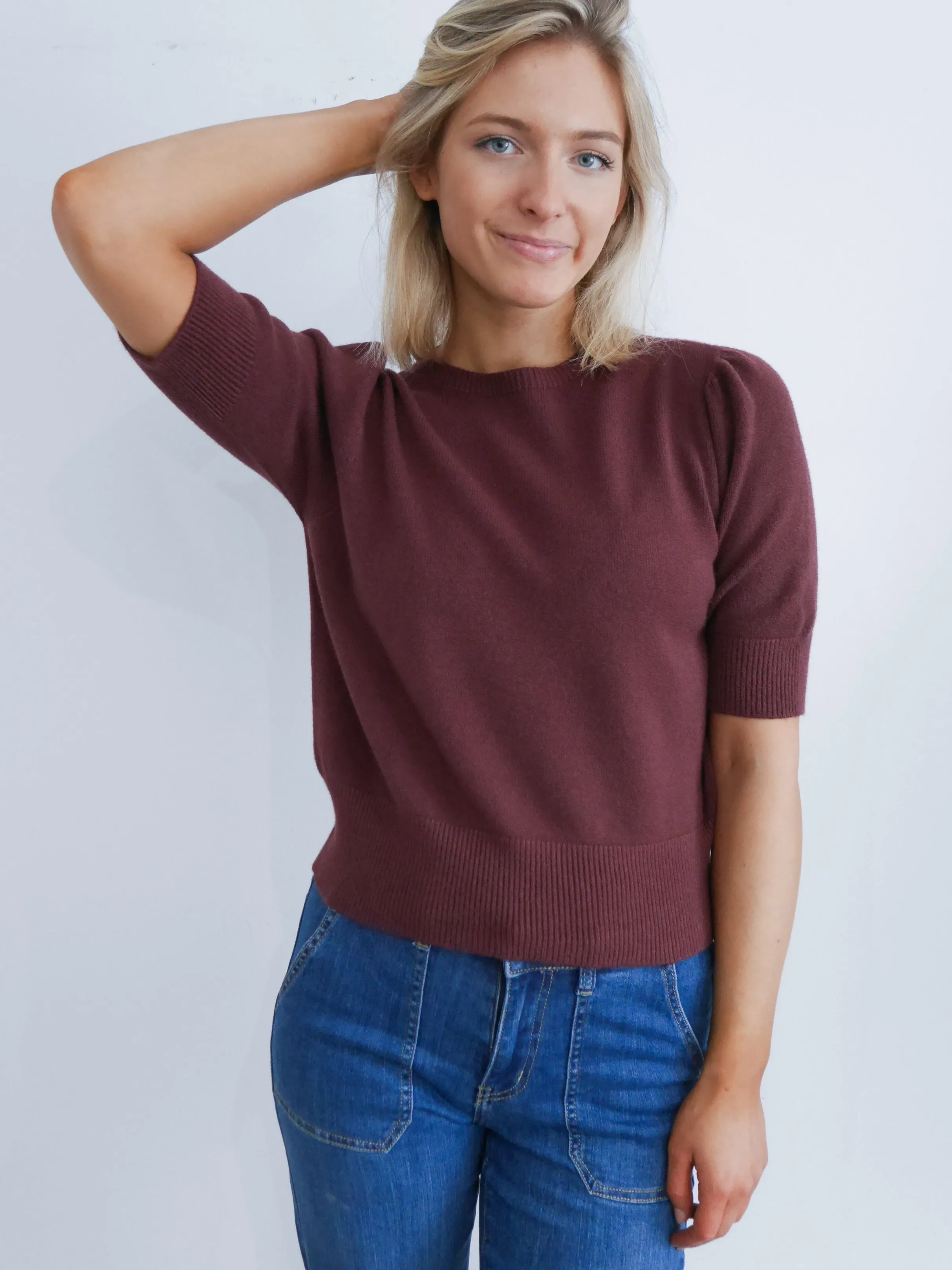 Bonnie Knit Plum