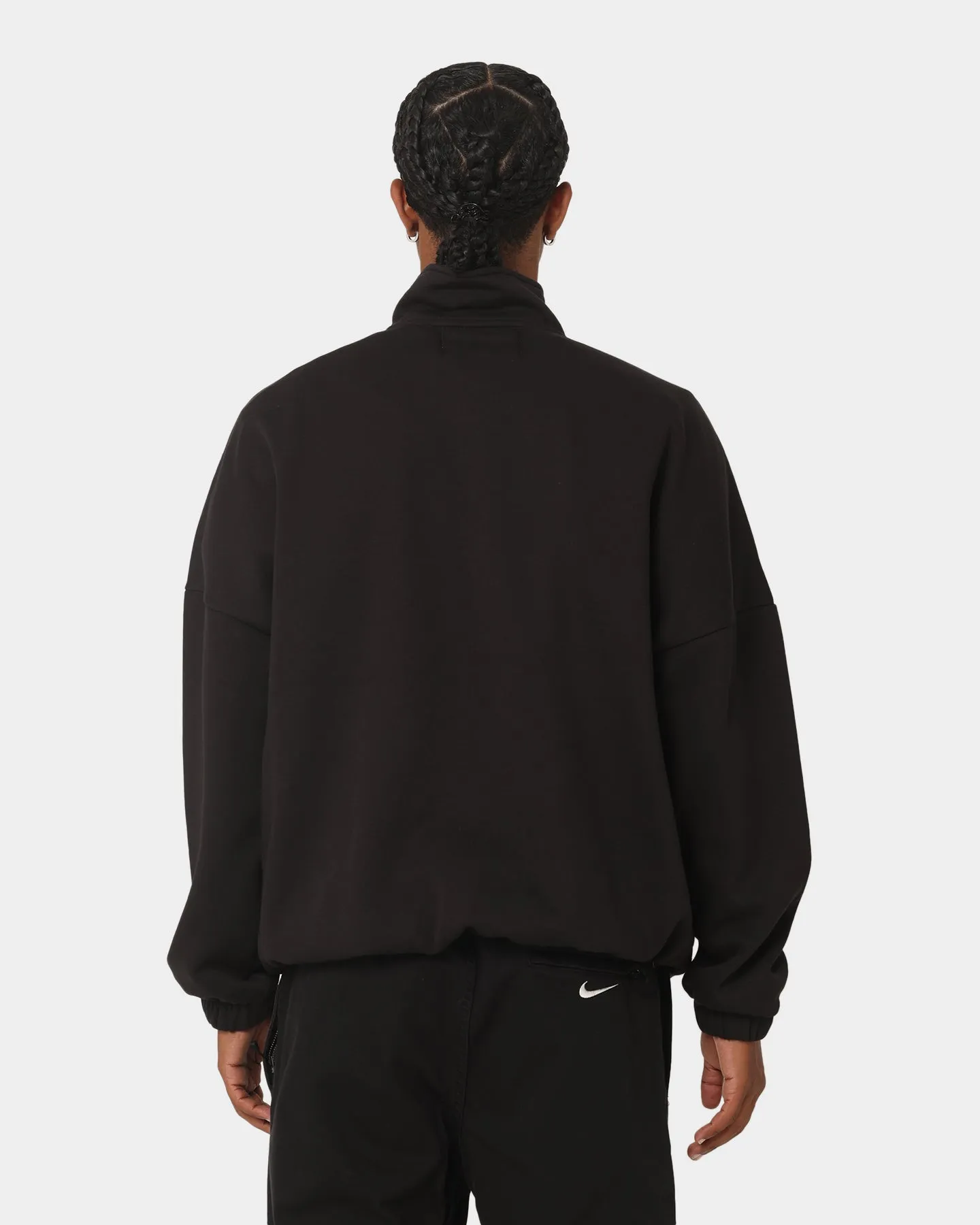 Calvin Klein Bold Logo Colourblock Zip Jacket Ck Black