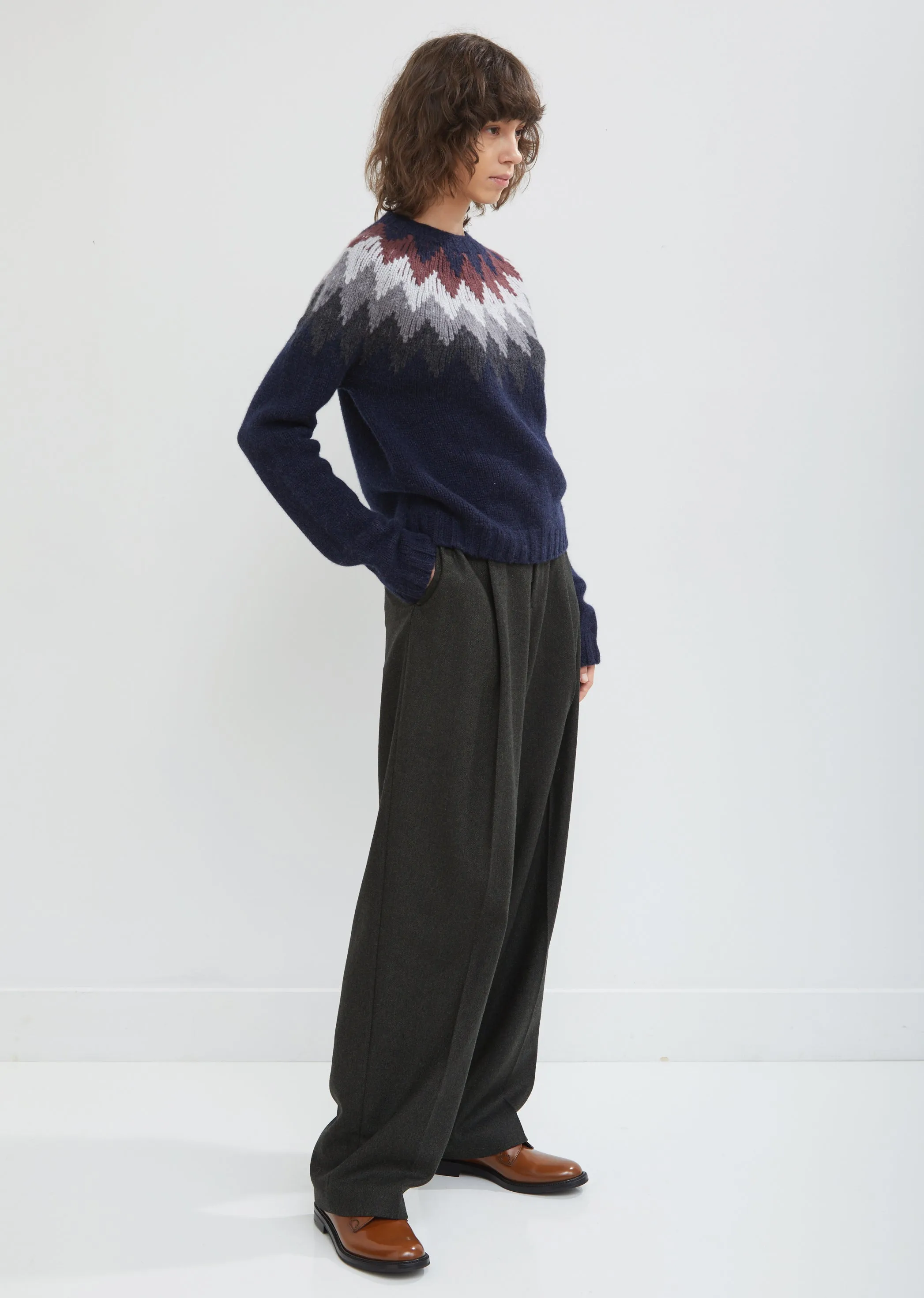 Diamond Fair Isle Jumper