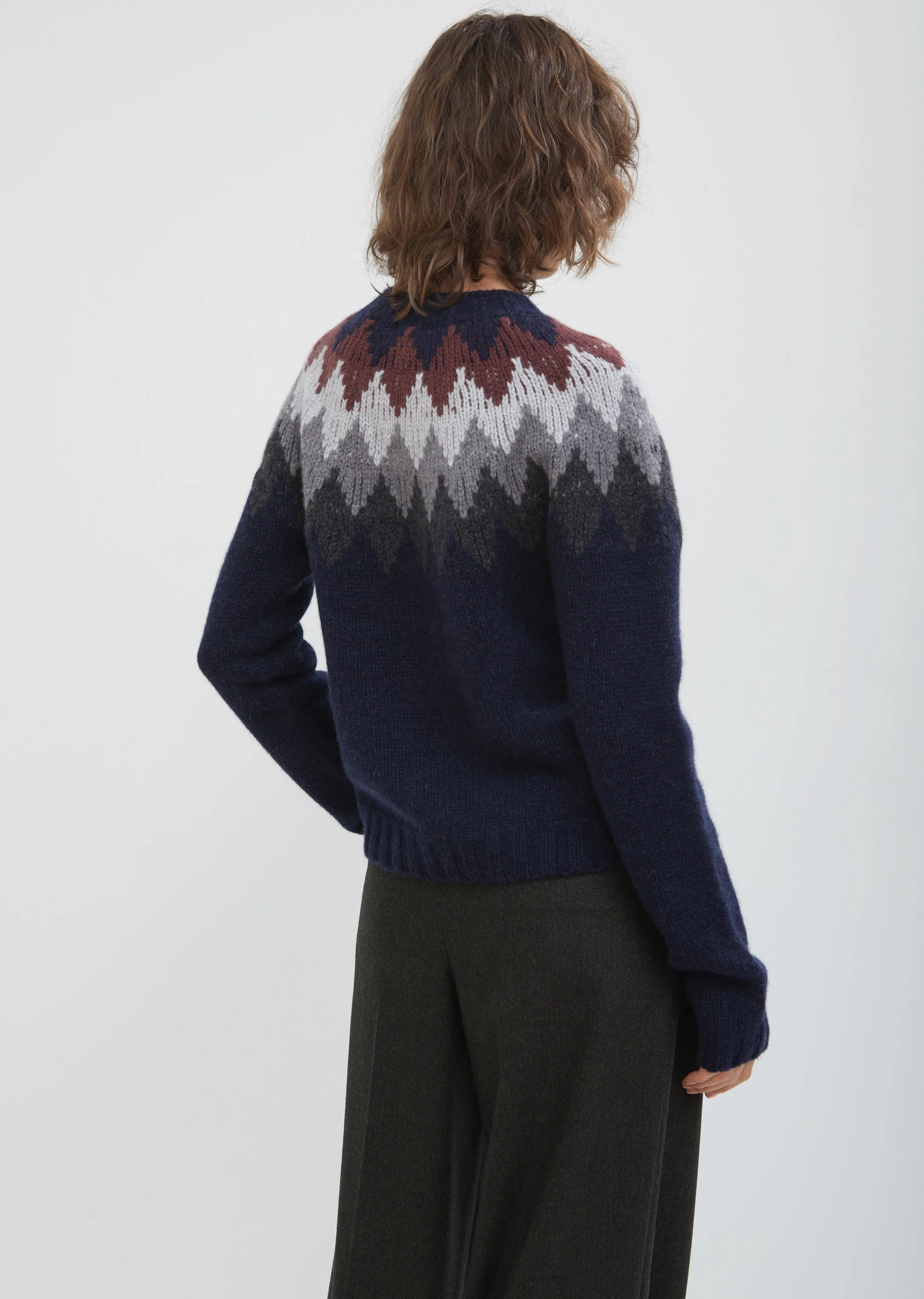 Diamond Fair Isle Jumper