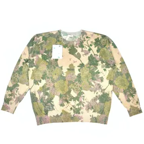 Dries Van Noten - Metallic Woven Viscose Floral Print Sweater