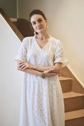Ellery Dress Celestial Broderie
