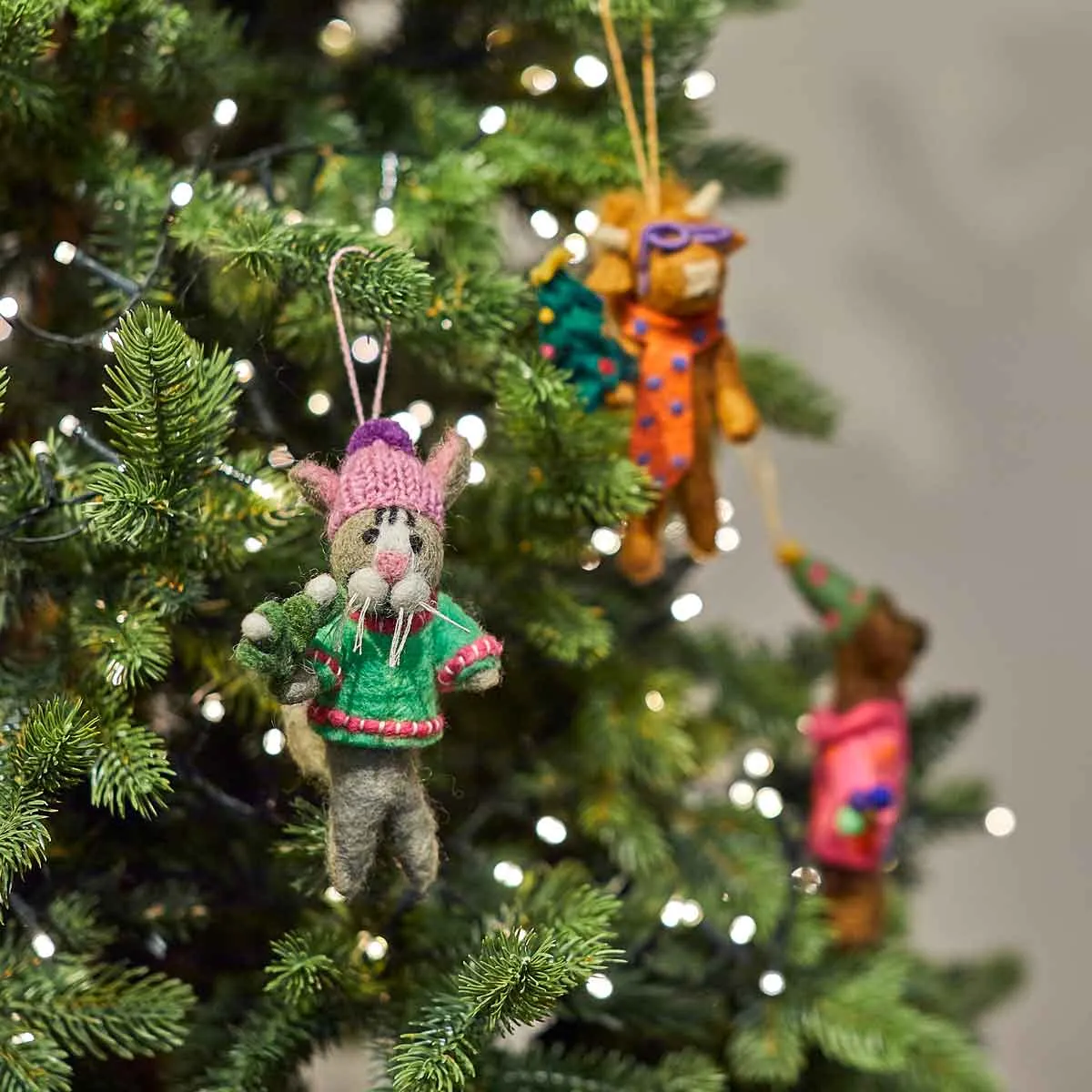 Felt Christmas Cat