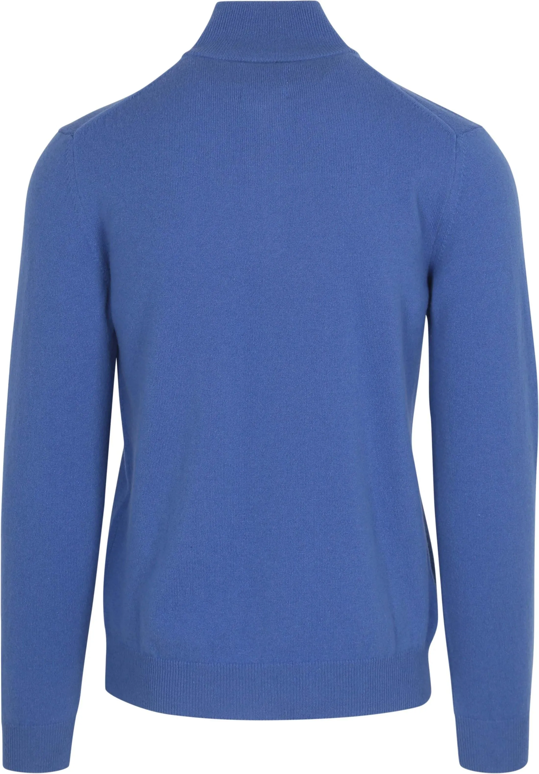GANT - Superfine Lambswool Half Zip, Rich Blue