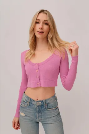 GLITZ CARDI (ROSE QUARTZ)