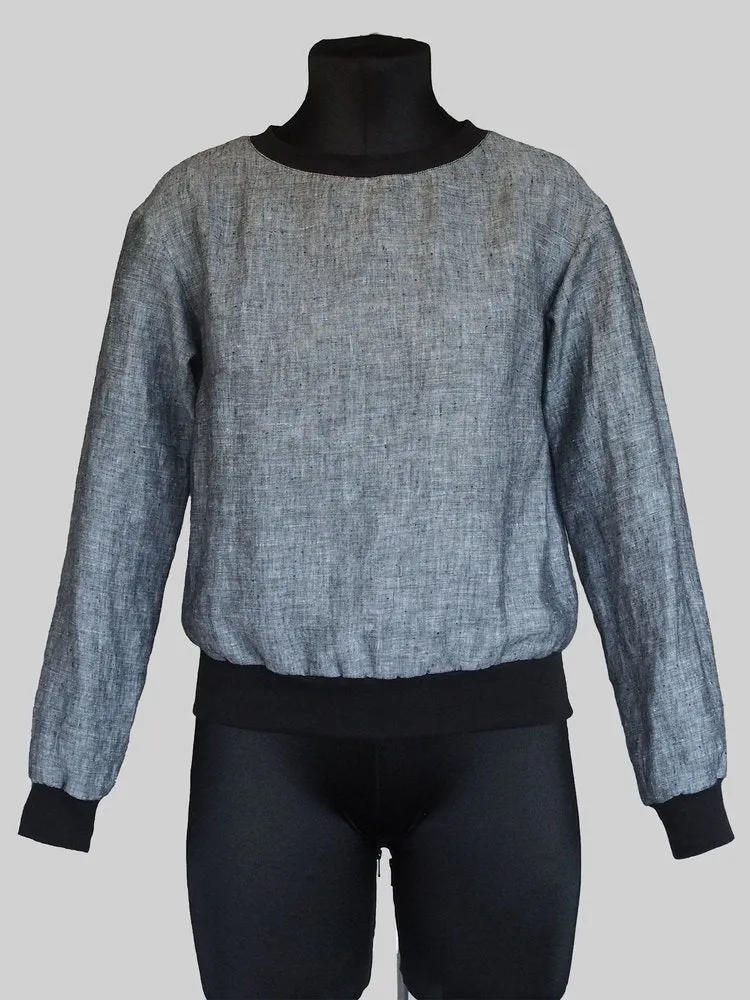High Cuff Sweater Pattern - The Assembly Line