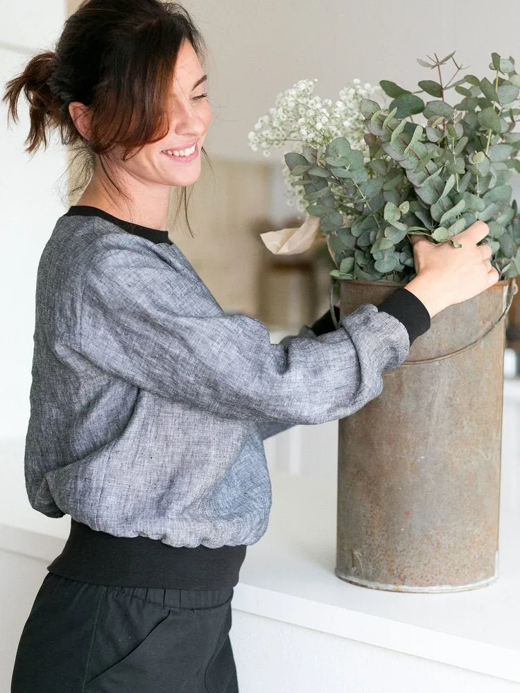High Cuff Sweater Pattern - The Assembly Line