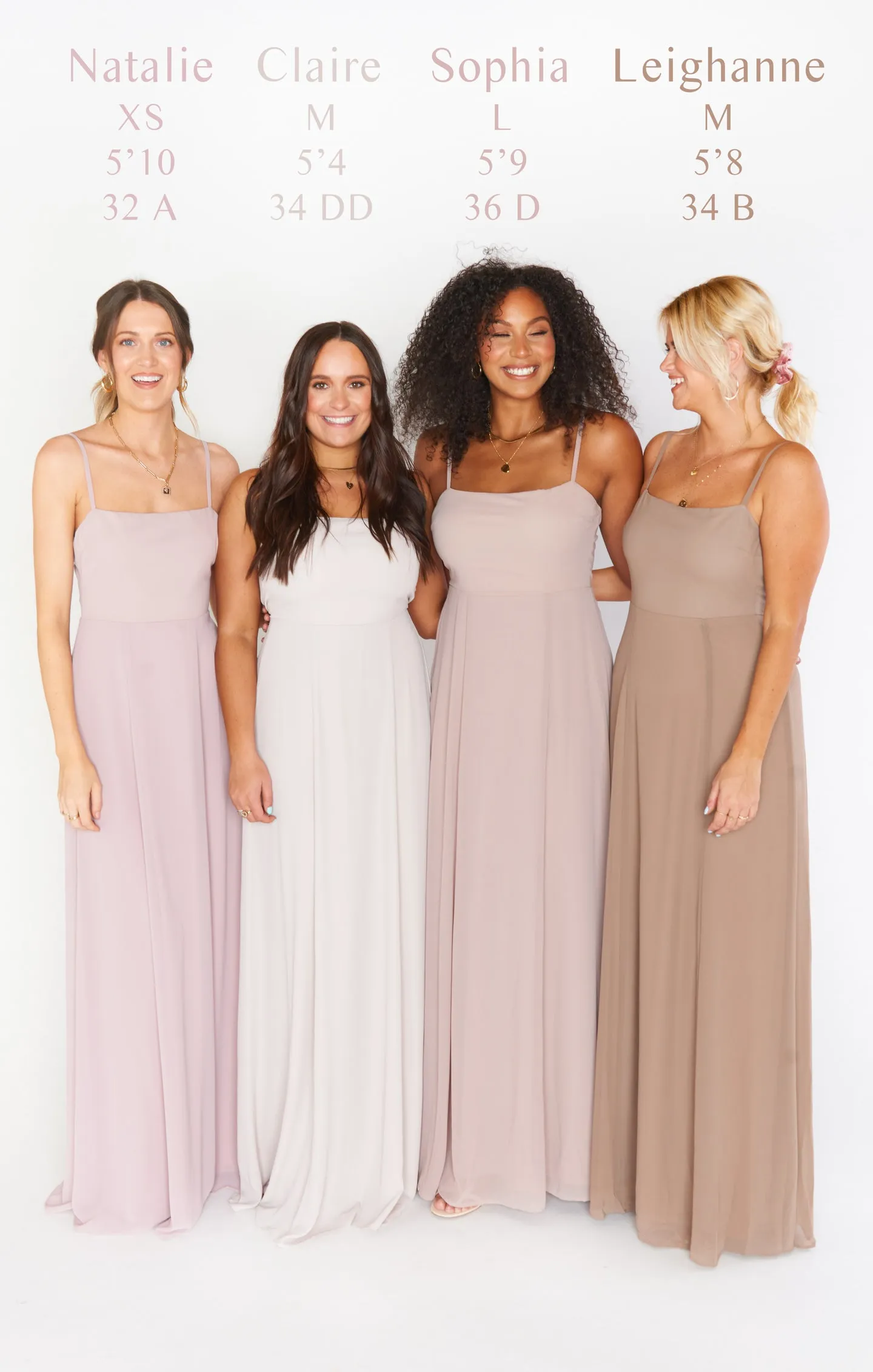 Lauren Tie Maxi Dress ~ Soft Beige Chiffon