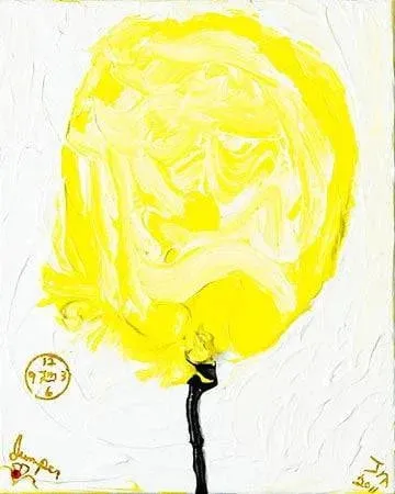 Lemon Cotton Candy - Original Painting