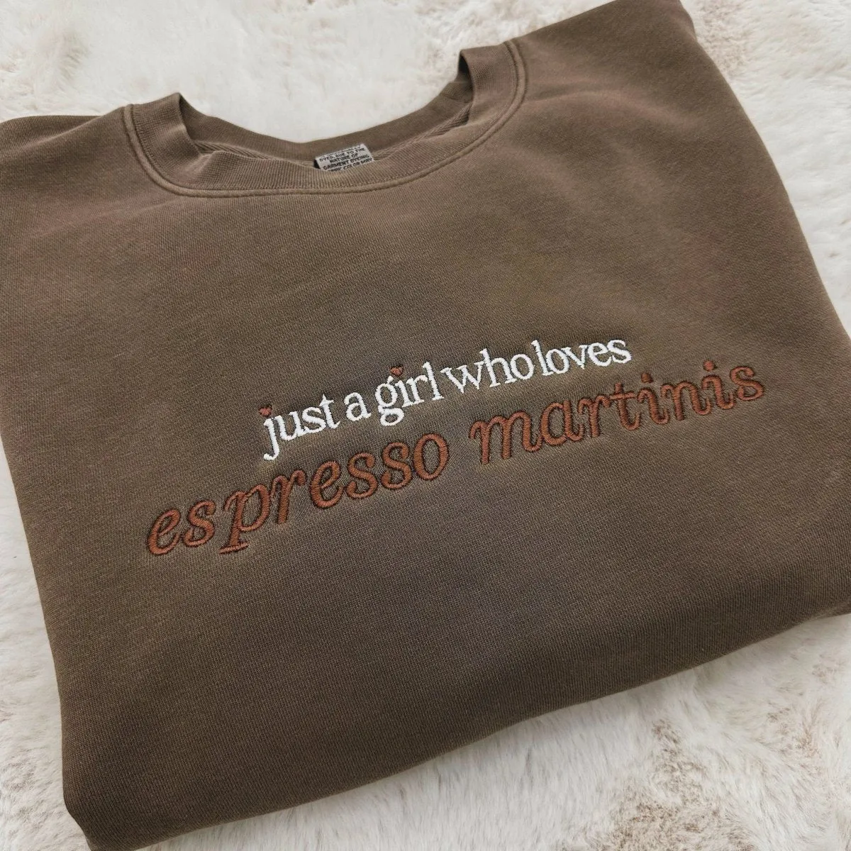 Make It Yours™ 'Just A Girl Who Loves' Cozy Crew