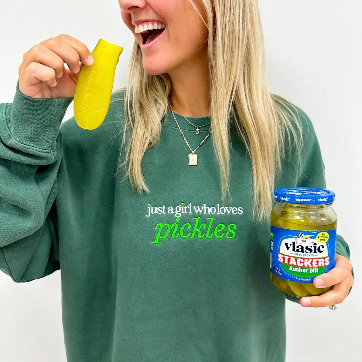 Make It Yours™ 'Just A Girl Who Loves' Cozy Crew