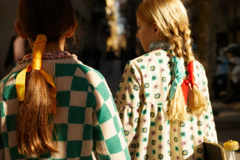 Matelot Check Green Sweater