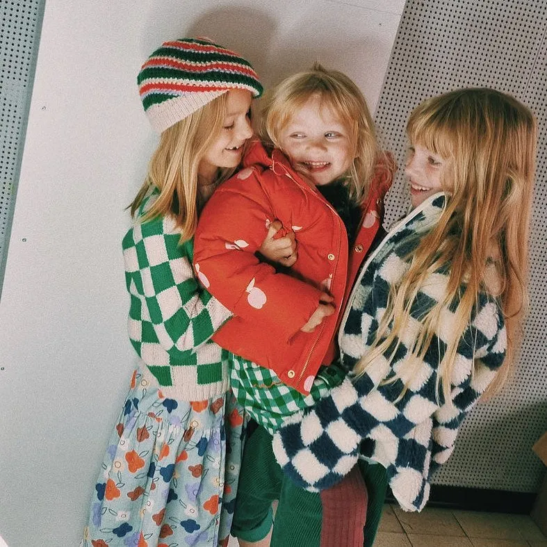 Matelot Check Green Sweater