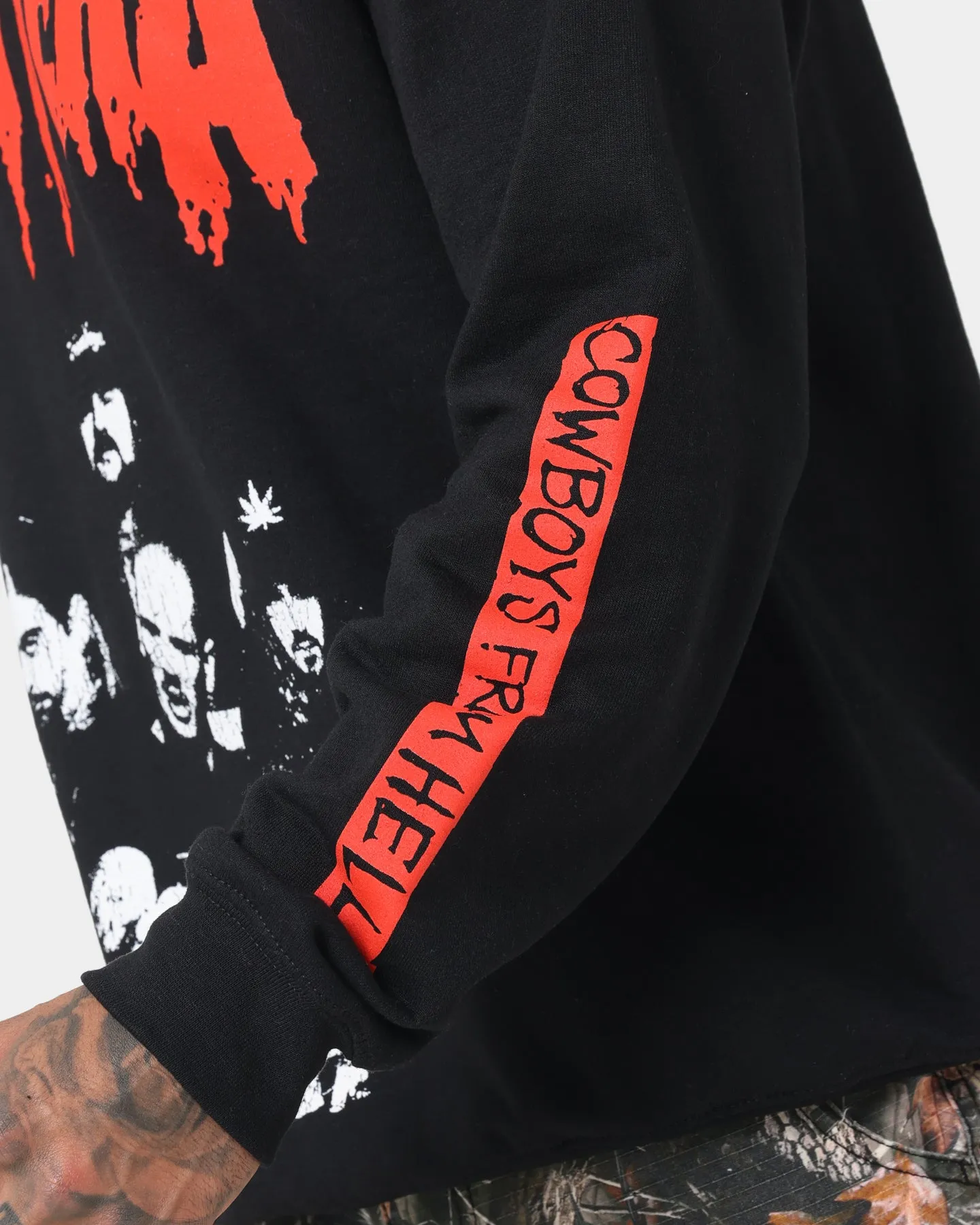 Pantera Cowboy From Hell Crewneck Black
