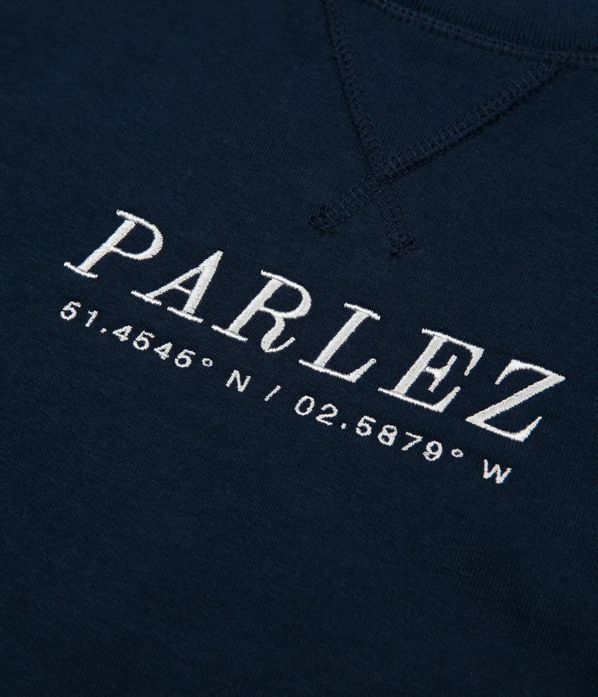 Parlez High Crewneck Sweatshirt - Navy