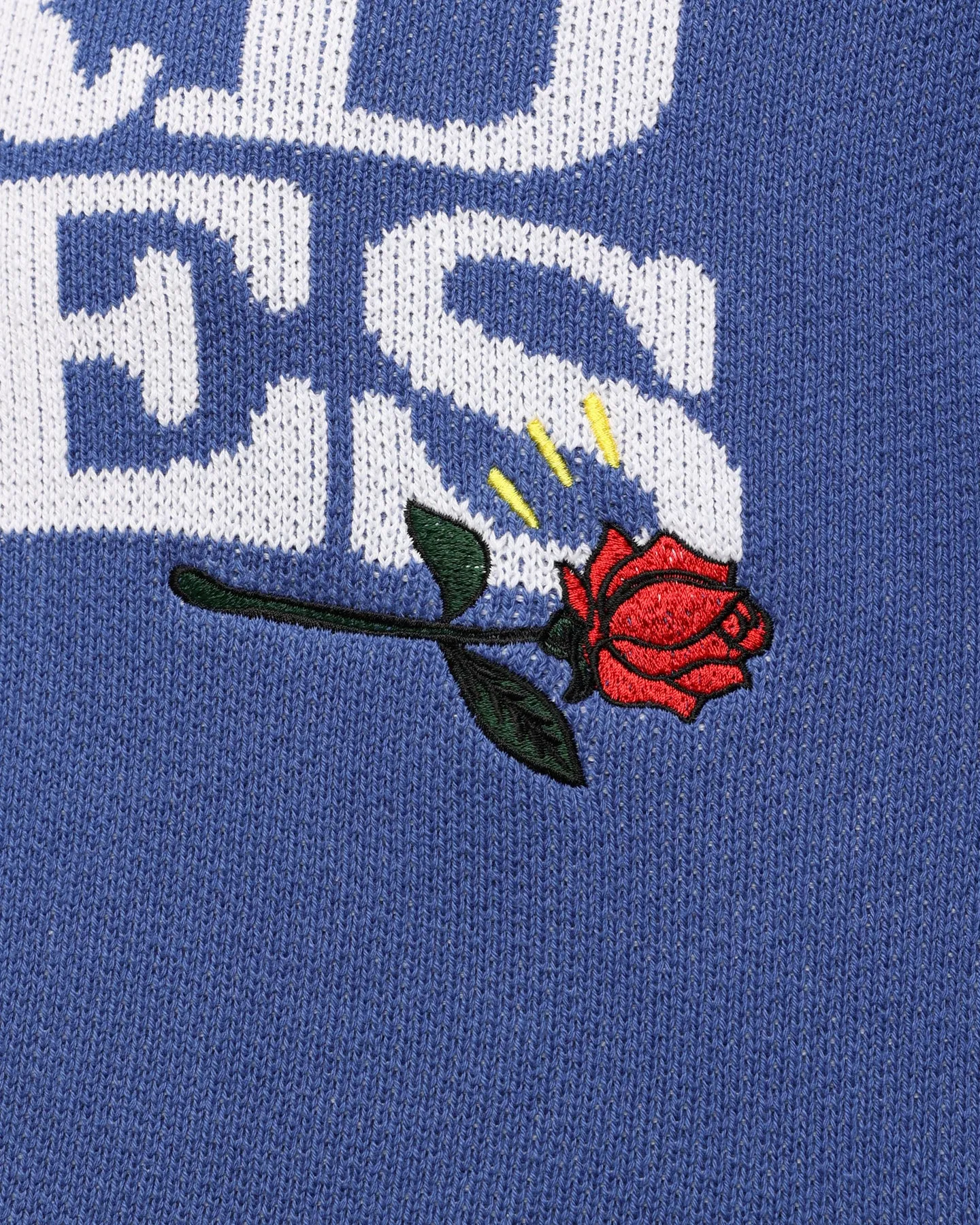 Pas De Mer Hard Times Knit Crewneck Blue