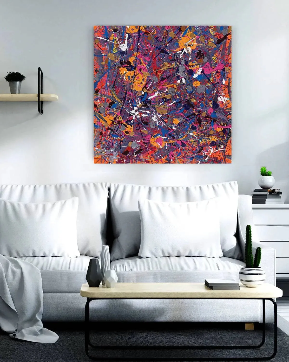 Peace to the World  (Print on Canvas)