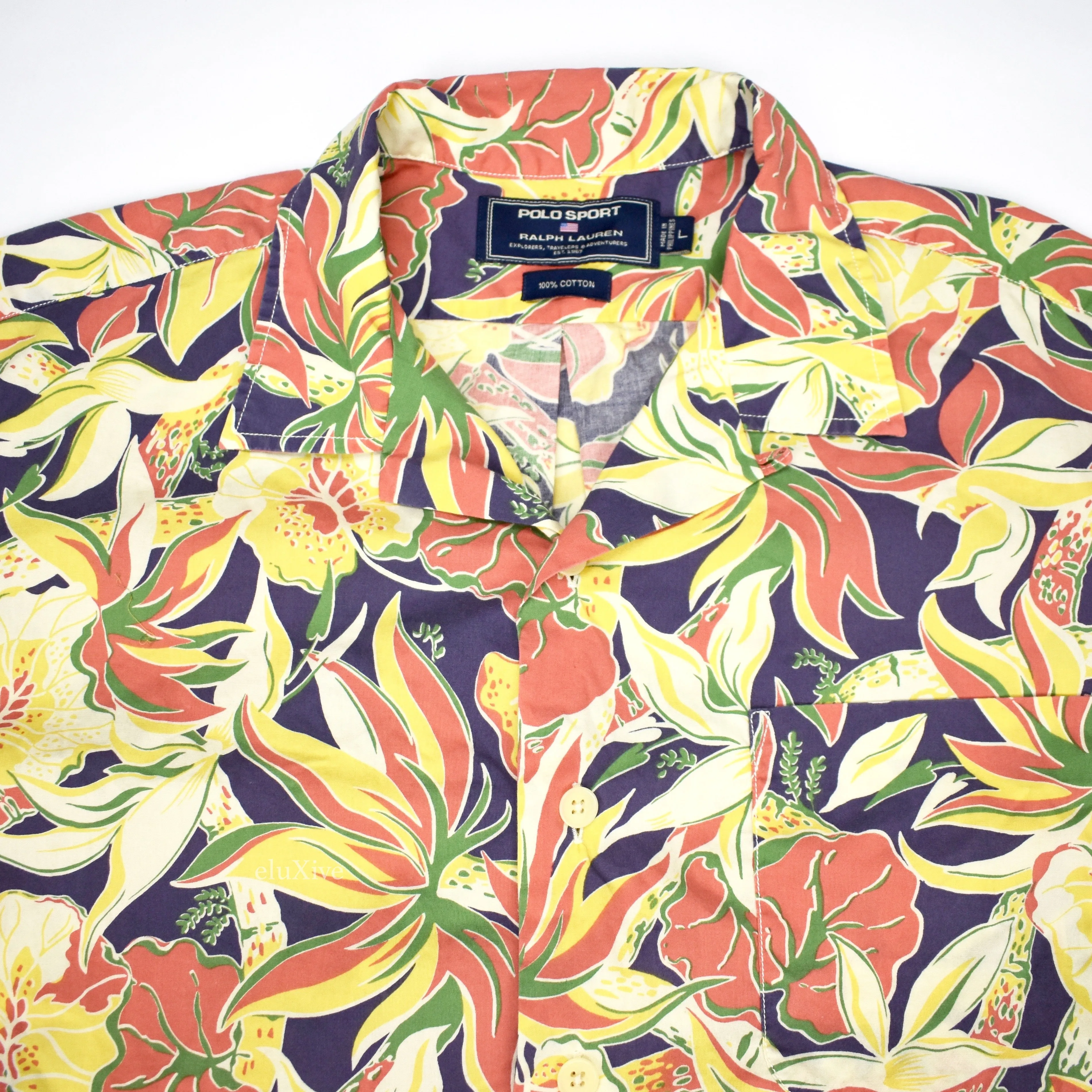 Polo Sport - Vintage Floral Print Hawaiian Shirt