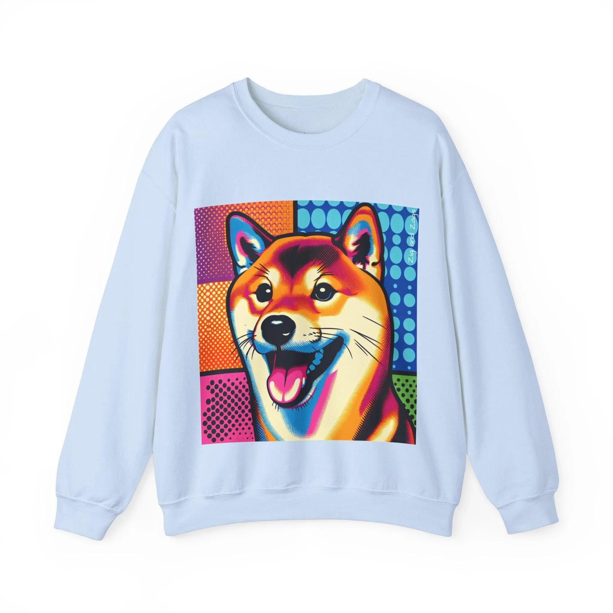 Shiba Dog Pop Art Unisex Sweatshirt