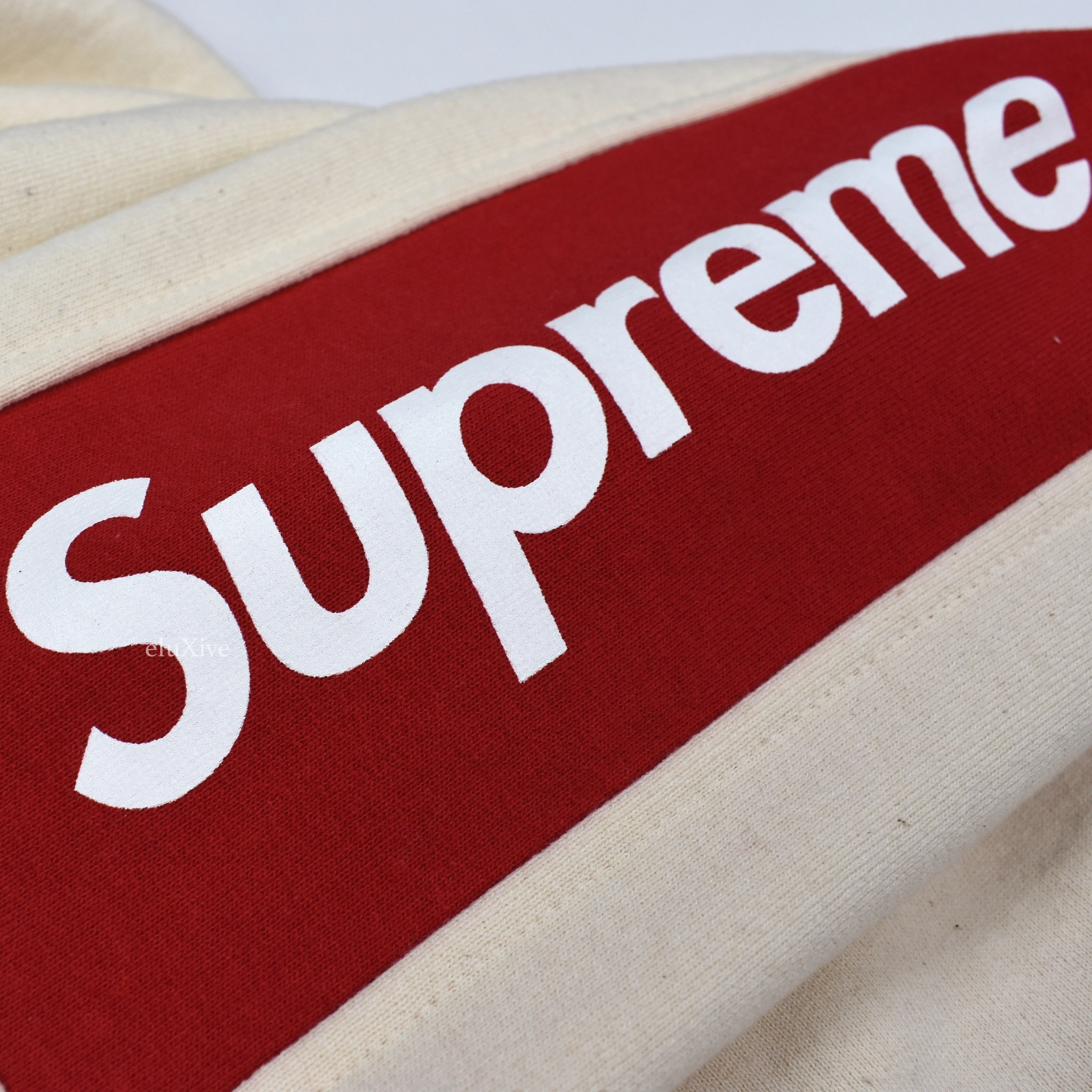 Supreme - Box Logo Formula Crewneck (Natural)