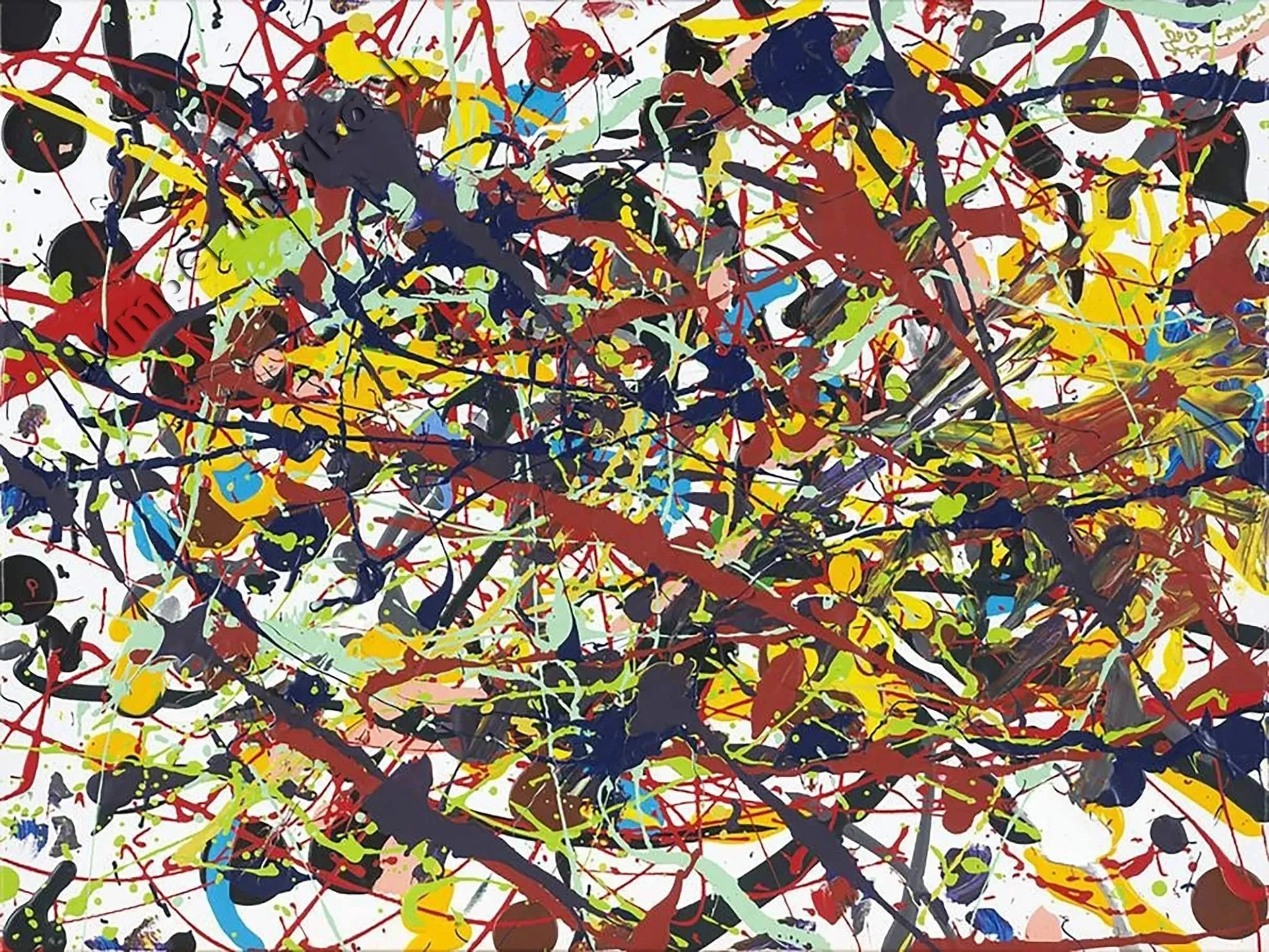 Taffy Balloon Madness - Original Painting