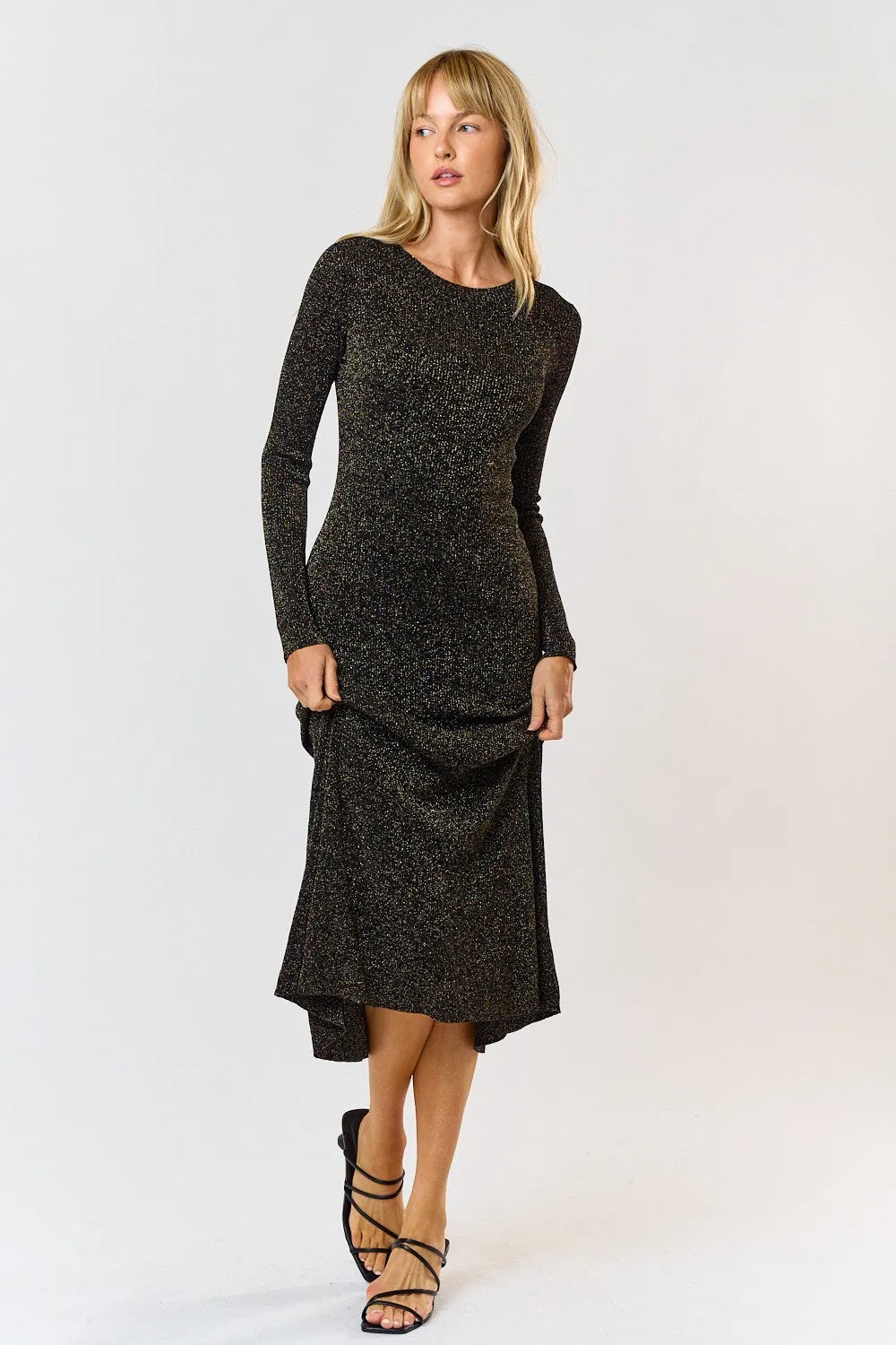 The Lorelai Long Sleeve Maxi Dress