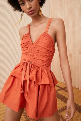 Ulla Johnson - Marren Playsuit in Coral
