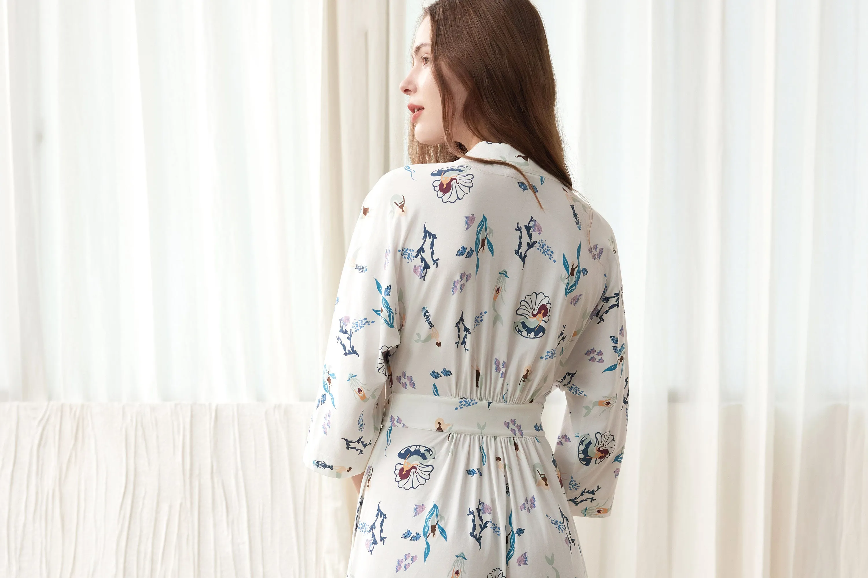 Women's 3/4 Sleeve Robe