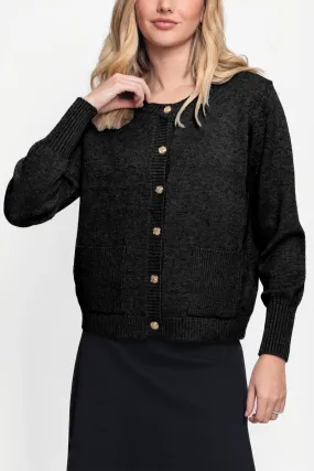 ZOA CARDIGAN (BLACK)